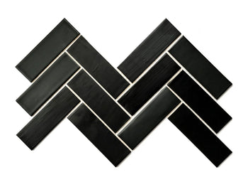 2"x6" Sheeted Herringbone Pattern