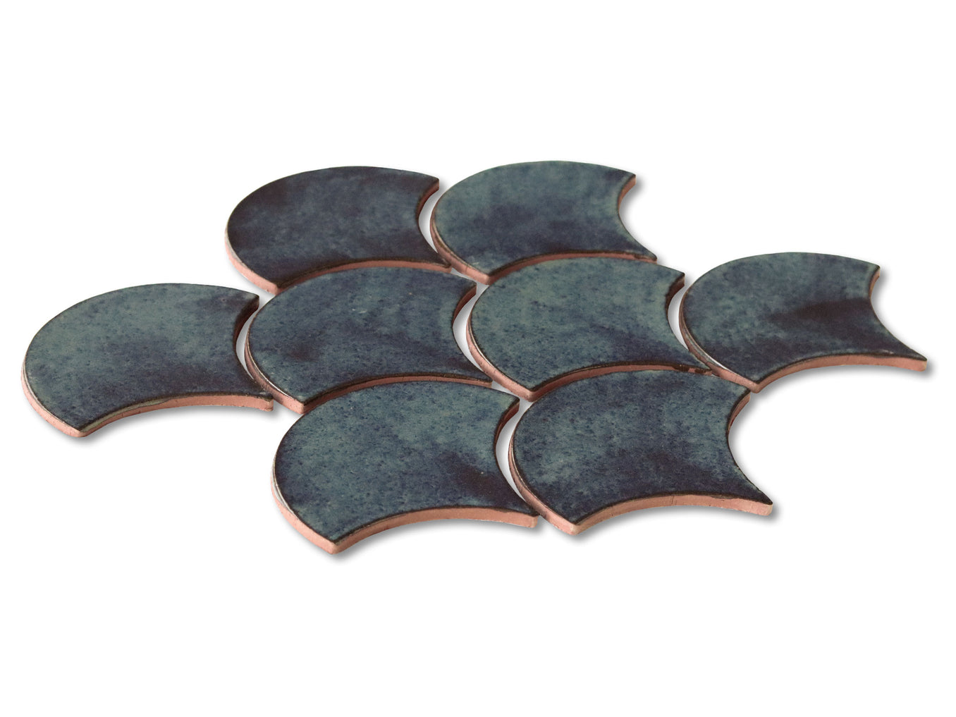 Large Moroccan Fish Scales - 95 Iron Smoke