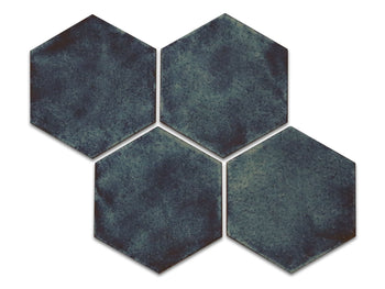 Large Hexagons - 95 Iron Smoke