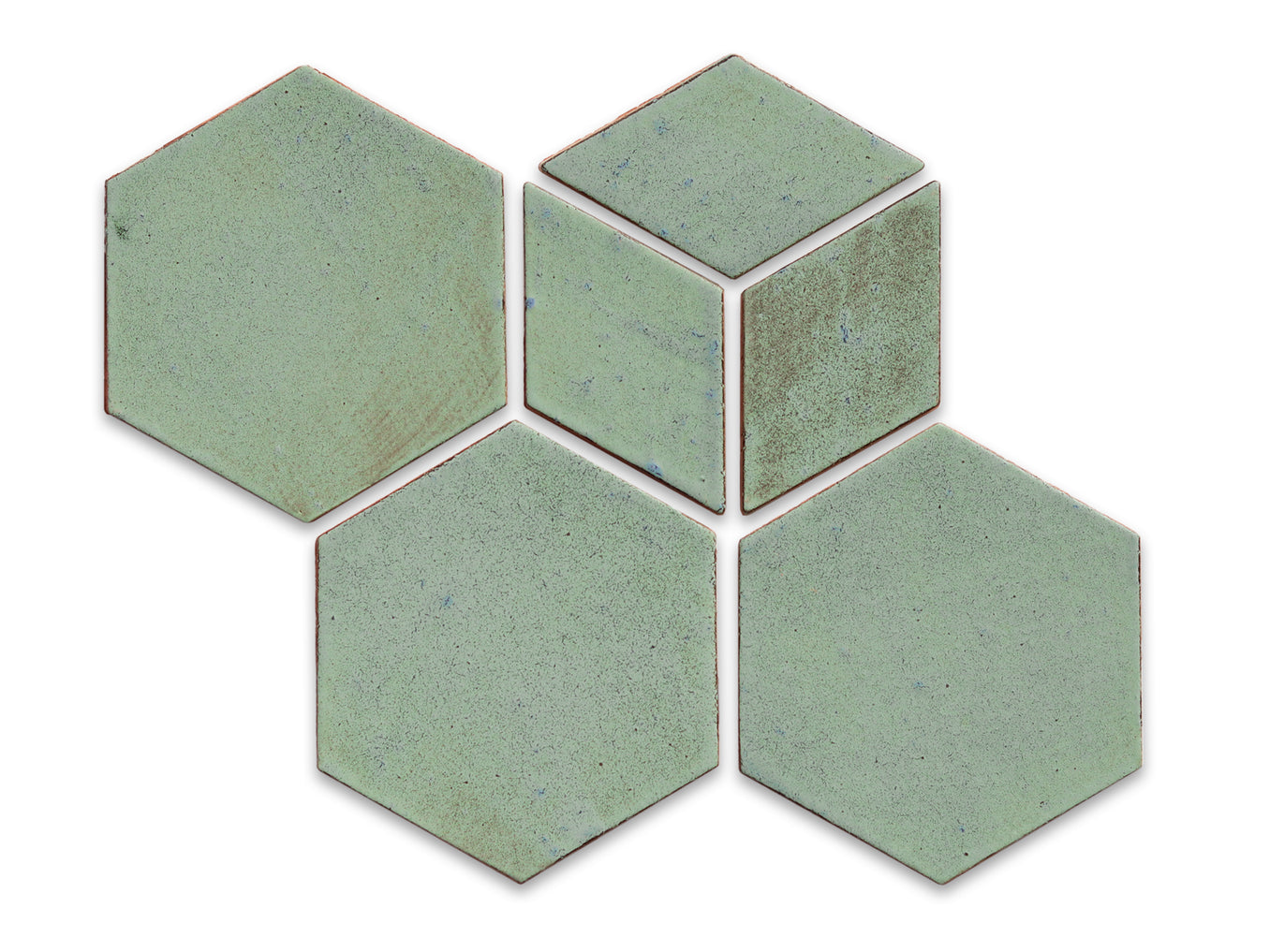 Geo-Hex Pattern - 437 Juniper Berry