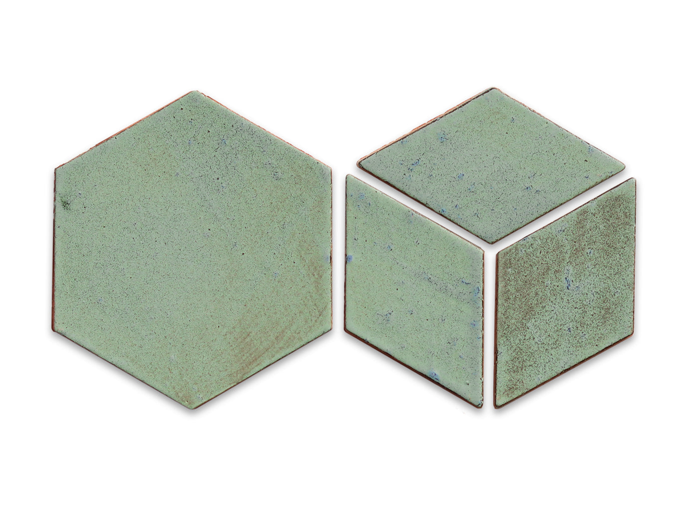 Geo-Hex Pattern - 437 Juniper Berry