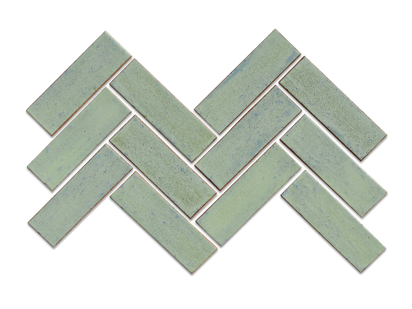 2"x6" Sheeted Herringbone Pattern - 437 Juniper Berry