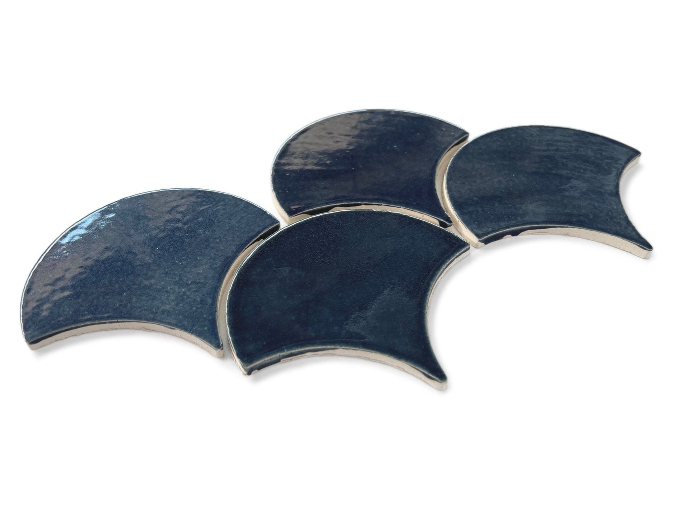 Large Moroccan Fish Scales - 1013 Denim