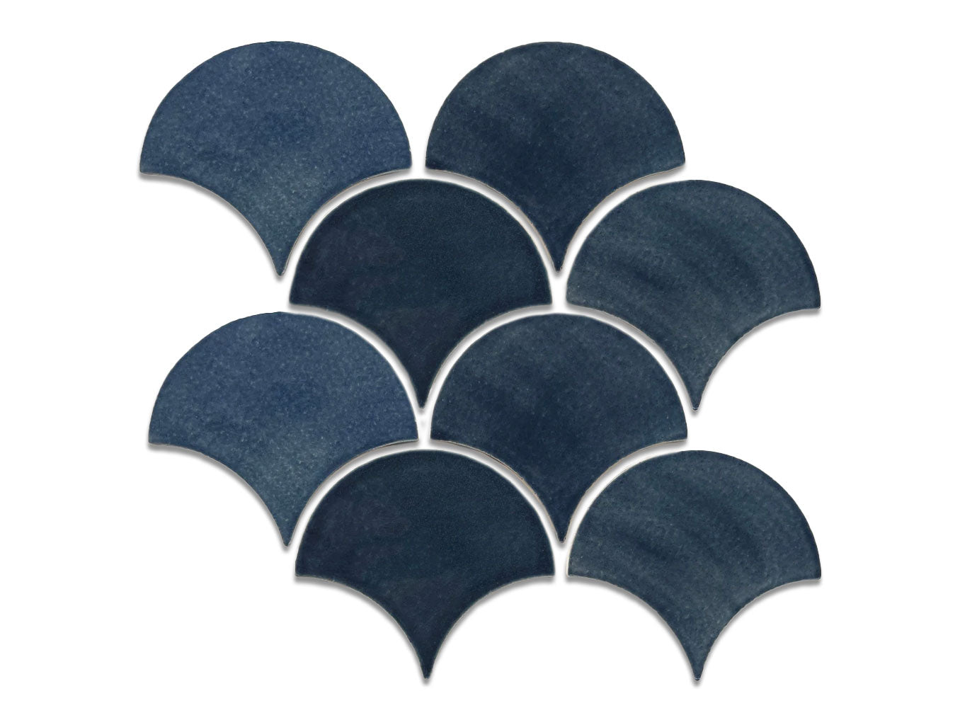 Large Moroccan Fish Scales - 1013 Denim