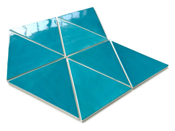 Large Triangles - 1015E Caribbean Blue