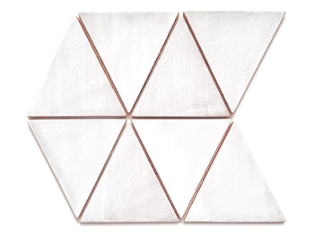 Large Triangles - 130 White