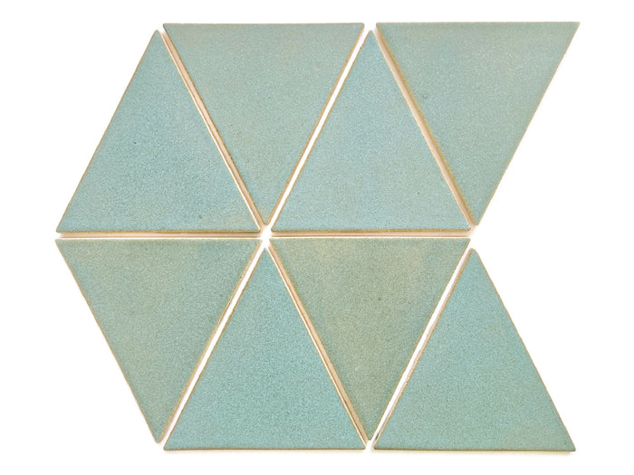 Large Triangle Tiles | Triangle Pattern Tiles | Mercury Mosaics