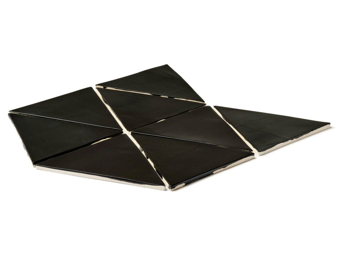 Large Triangles - 366 Satin Black