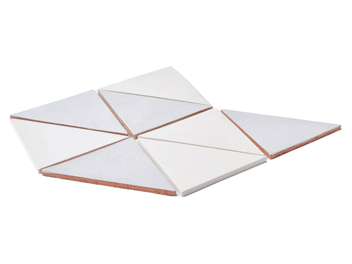 Large Triangle Tiles - Triangle Pattern Tiles | Mercury Mosaics