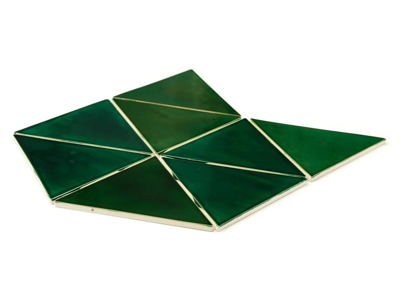 Large Triangles - Woodland Blend