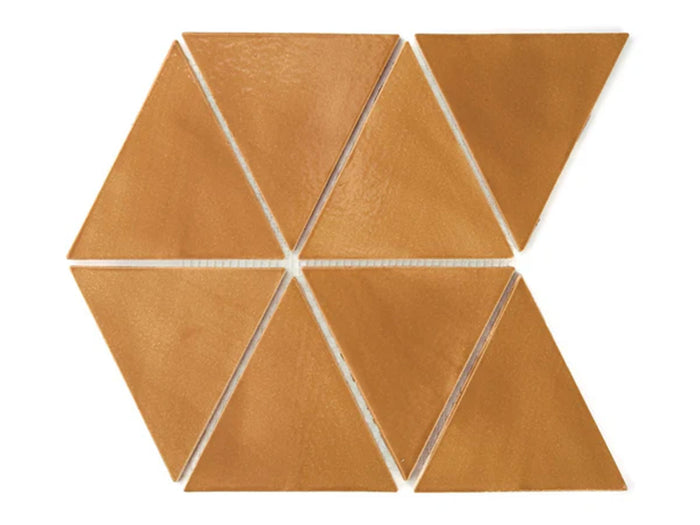 Large Triangle Tiles - Triangle Pattern Tiles | Mercury Mosaics