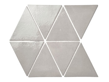 Large Triangles - 815W Light Grey