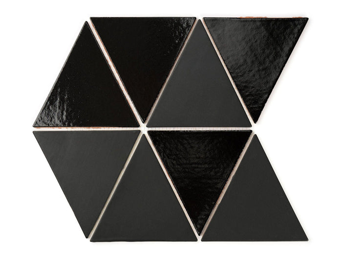 Large Triangle Tiles - Triangle Pattern Tiles | Mercury Mosaics