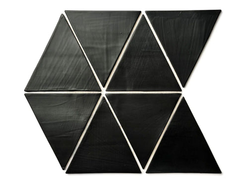 Large Triangles - 366 Satin Black