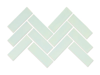 2"x6" Sheeted Herringbone Pattern - 103 Low Tide