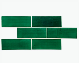 3"x8" Subway Tile<br class="res"> 75 Emerald