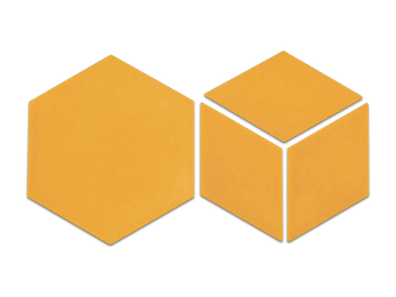 Geo-Hex Pattern - 51 Marigold