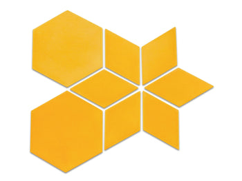 Geo-Star Pattern - 51 Marigold