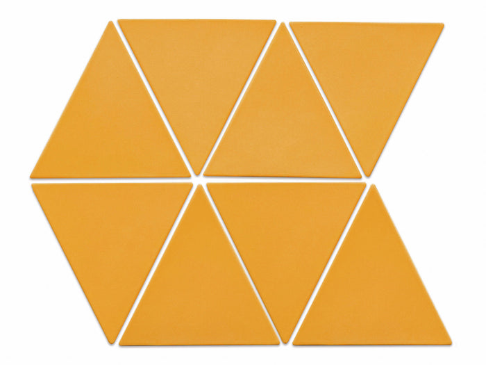Large Triangle Tiles - Triangle Pattern Tiles | Mercury Mosaics