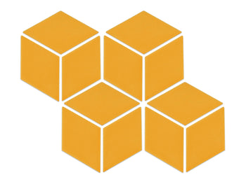 Medium Cube Diamonds - 51 Marigold