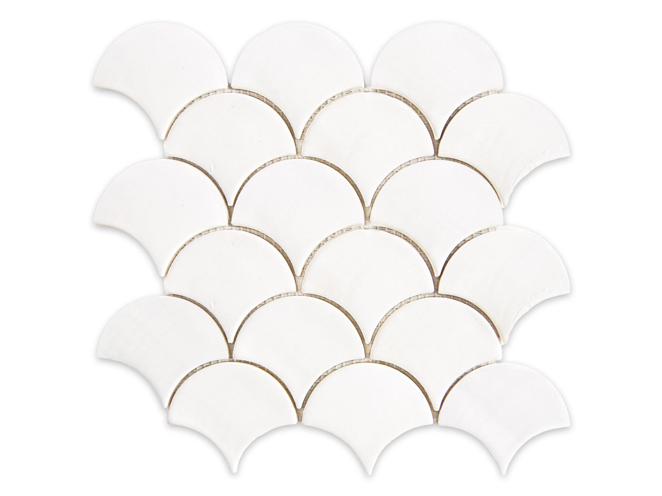 Medium Moroccan Fish Scales - 301 Marshmallow