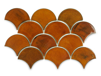 Medium Moroccan Fish Scales - 65W Amber