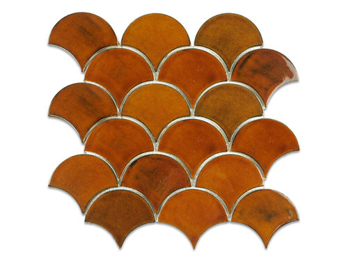 Medium Moroccan Fish Scales - 65W Amber