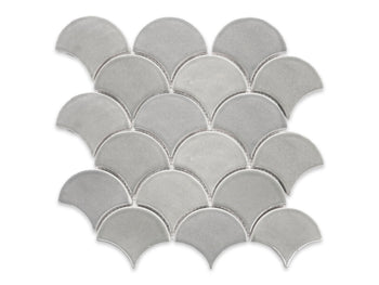 Medium Moroccan Fish Scales - 815 Dove Grey