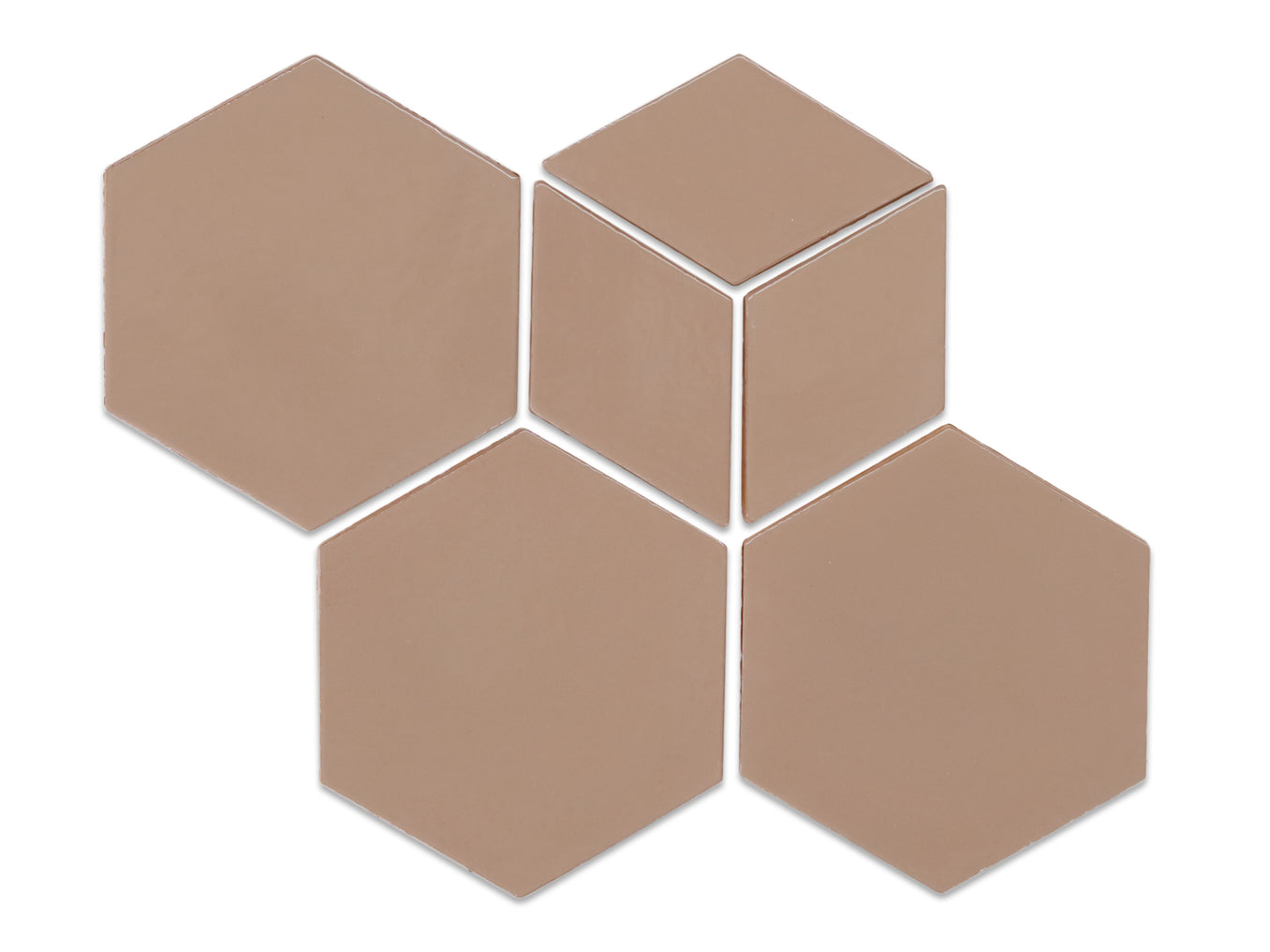 Geo-Hex Pattern - 6 Mushroom