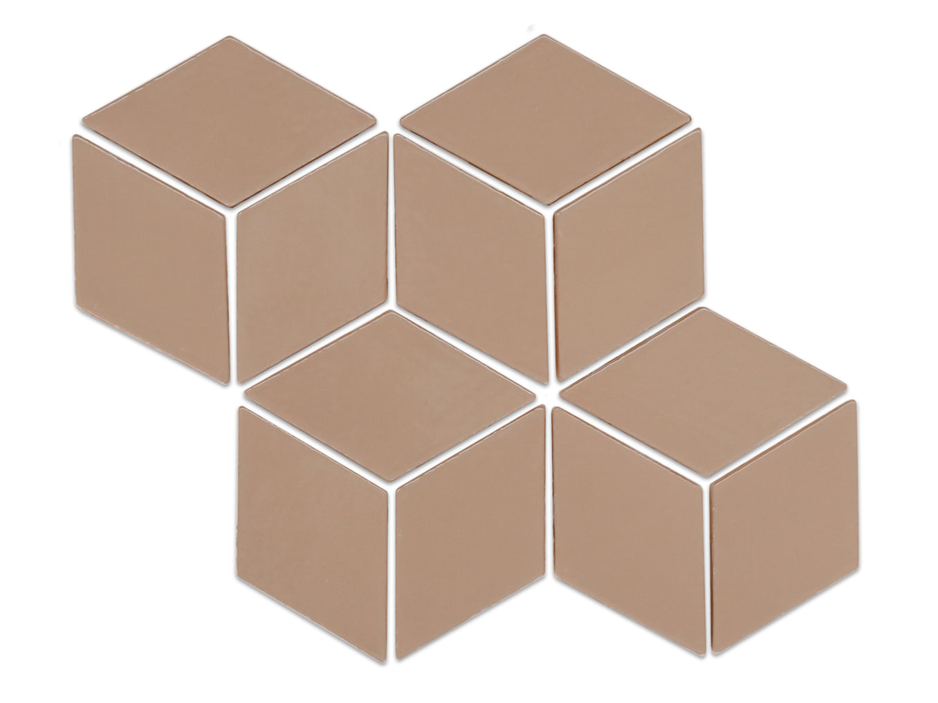 Medium Cube Diamonds - 6 Mushroom