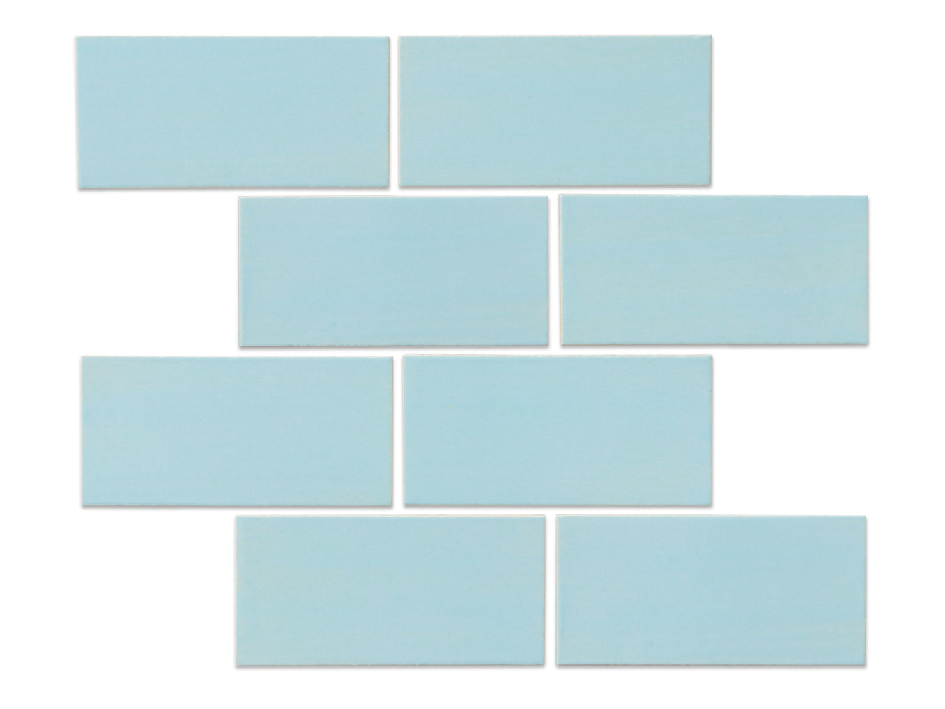 3"x6" Subway Tile - 45W My Blue Heaven