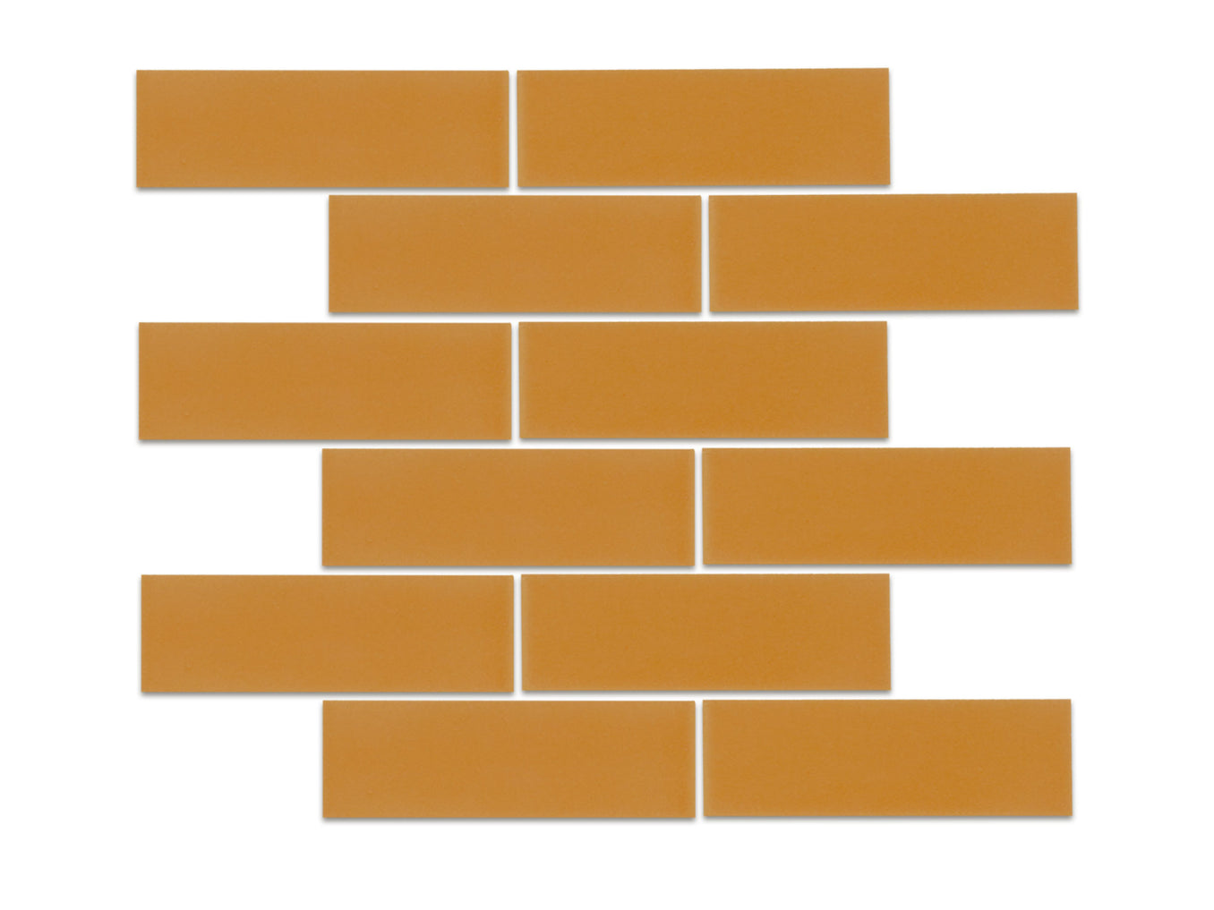 2"x6" Subway Tile - 5 Ochre