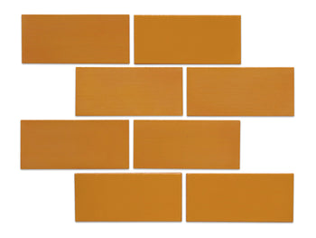 3"x6" Subway Tile - 5 Ochre
