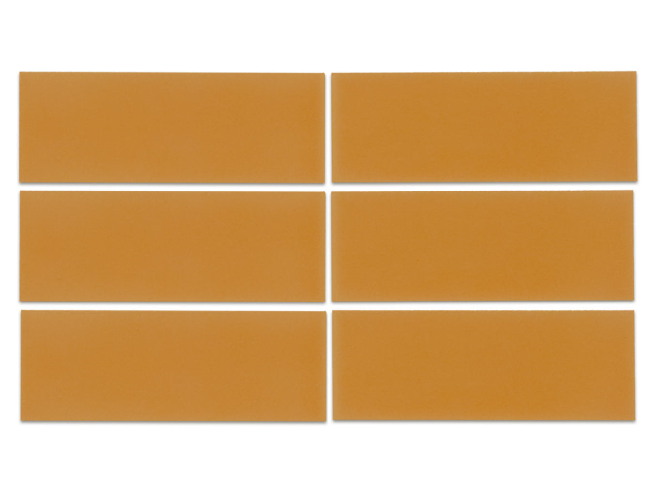 3"x8" Subway Tile - 5 Ochre