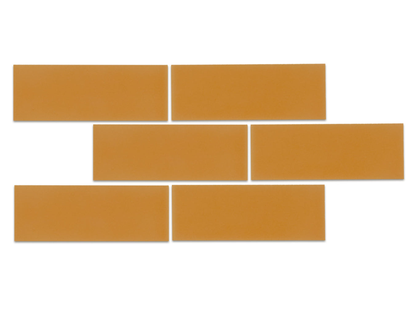 3"x8" Subway Tile - 5 Ochre