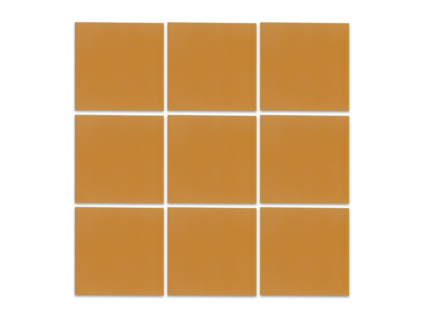 4"x4" Subway Tile - 5 Ochre