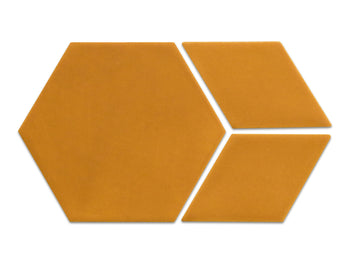 Geo-Star Pattern - 5 Ochre