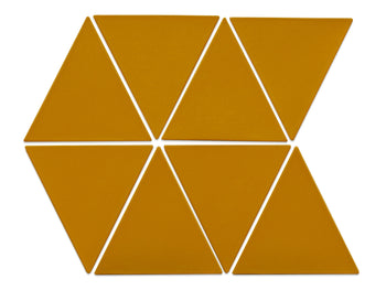 Large Triangles - 5 Ochre