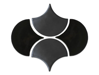 Large Moroccan Fish Scales Wave Pattern