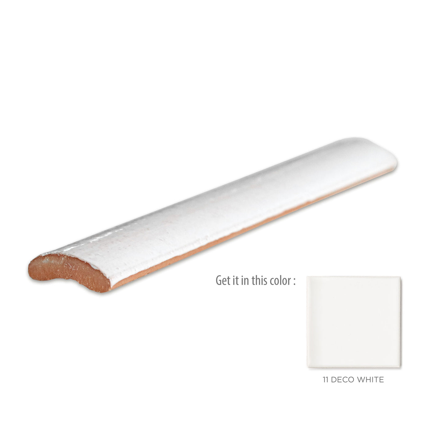 Quarter Round - 11 Deco White