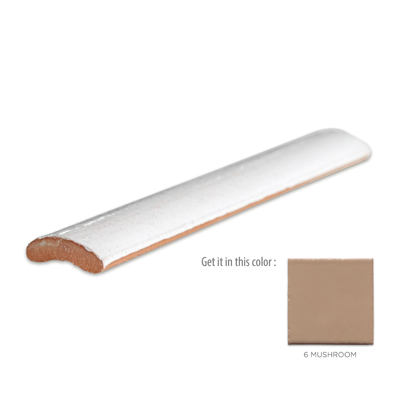 Quarter Round Trim - 6 Mushroom