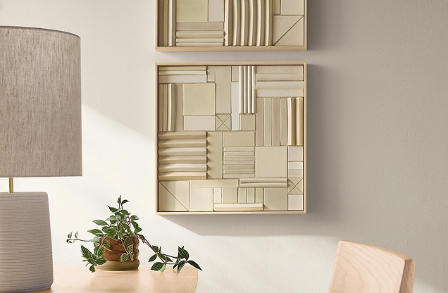 Align Wall Art with Room & Board