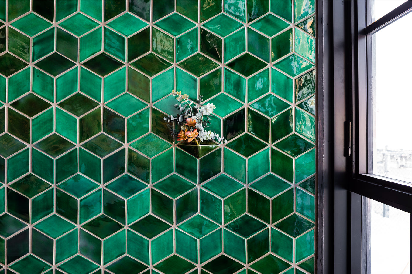 Medium Cube Diamonds -  Woodland Blend