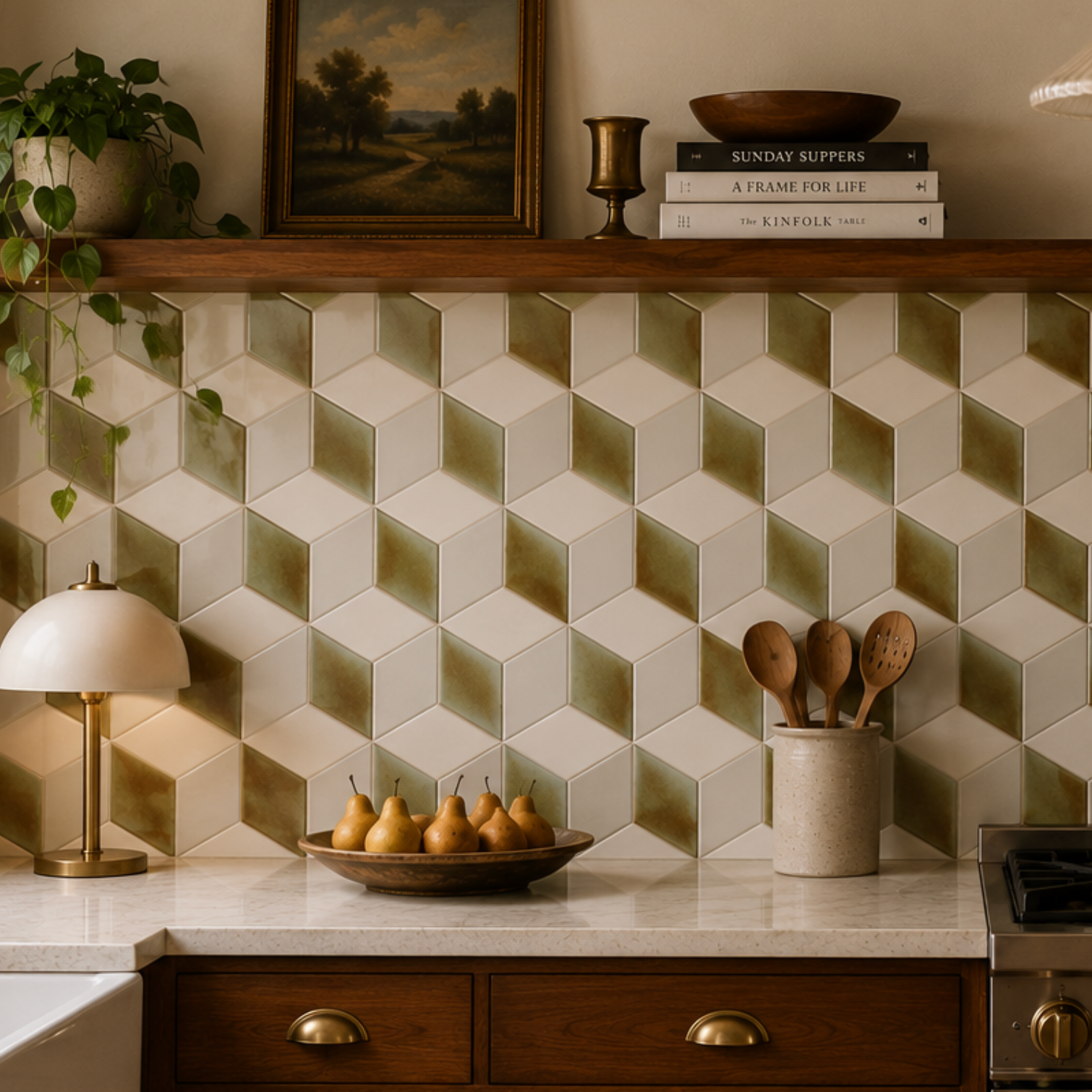 Diamond tile