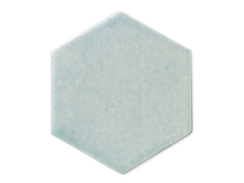 Small Hexagon - 22E Blue Opal