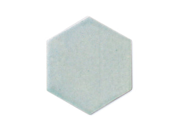 Small Hexagon - 22E Blue Opal