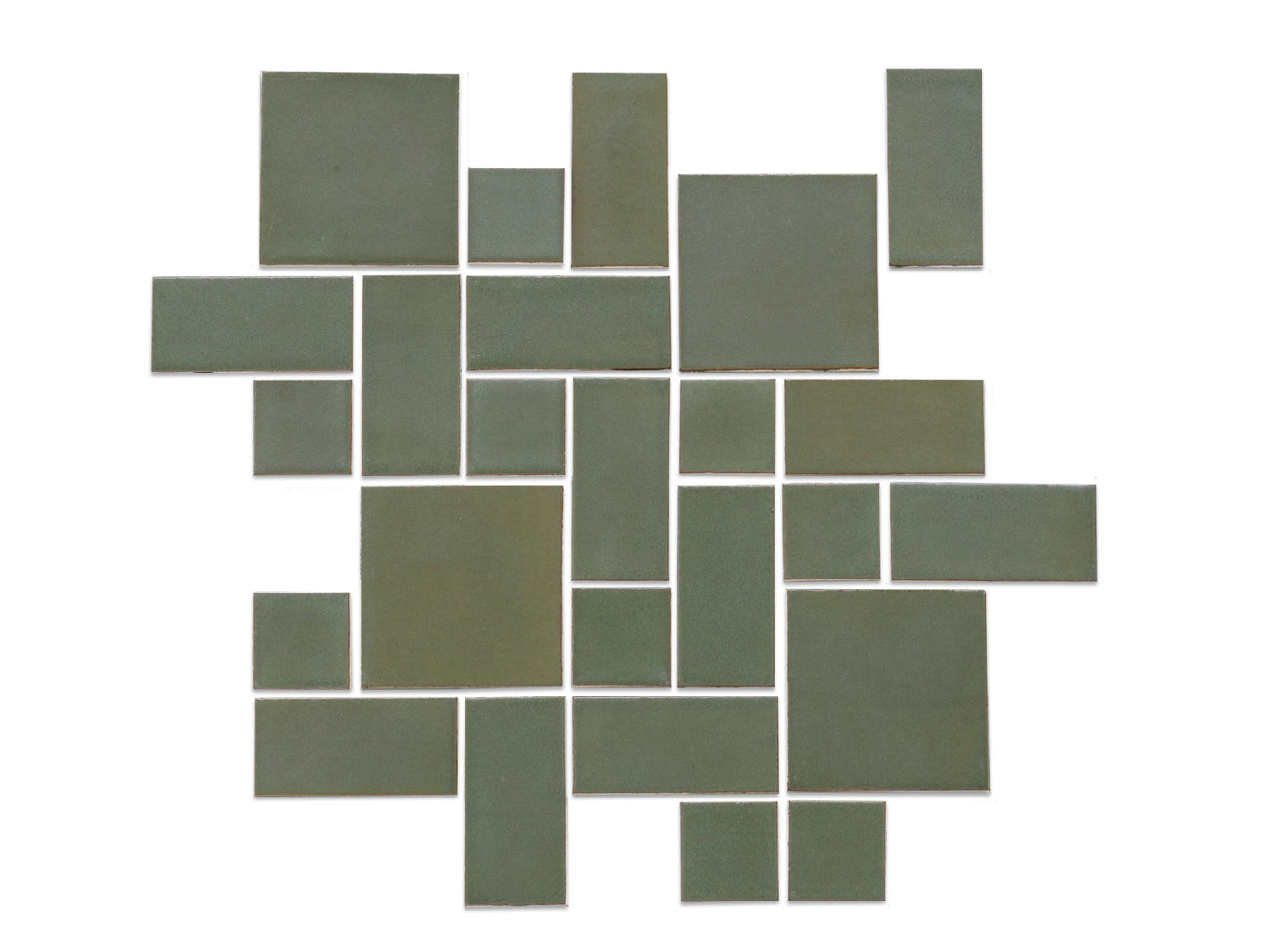 Large Craftsman Squares - 134 Spanish Moss