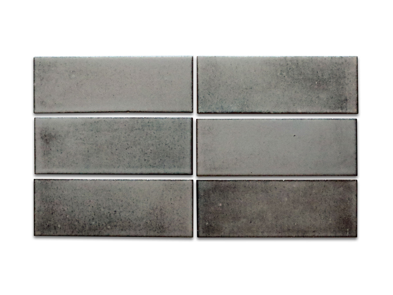 3"x8" Subway Tile - 155 Steel