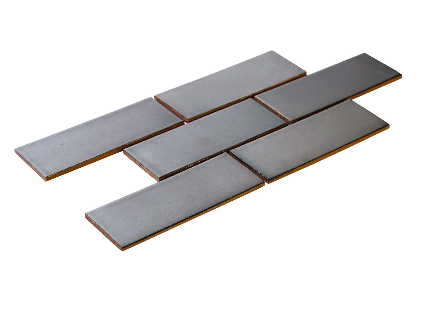 3"x8" Subway Tile - 155 Steel