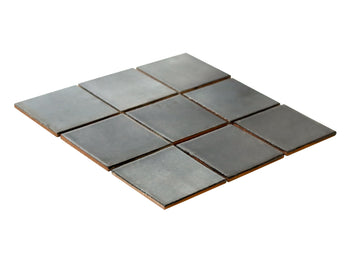 4"x4" Subway Tile - 155 Steel